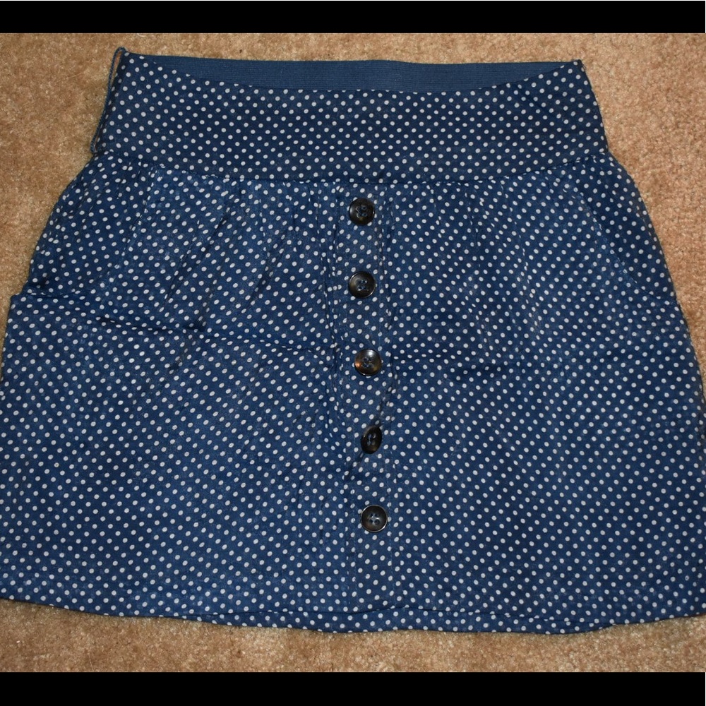Polka dot skirt